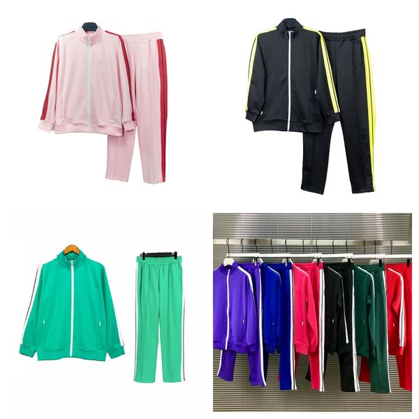 

Womens Mens Tracksuits sweatshirts Designer Sportswear tracksuit fashion Jogging Sportsuits Casual Long sleeved Street Clothing Zip Jacket 2 pcs Set tracksuit