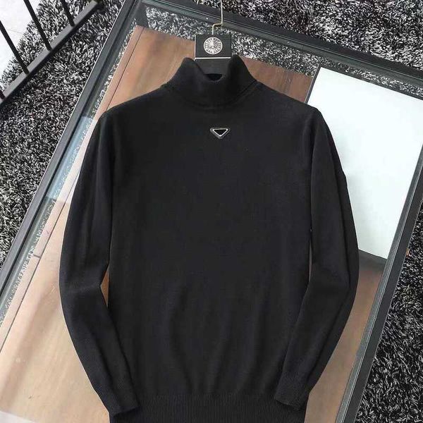 

mens Sweater designer sweater Luxury man Long Sleeves Knitted Jumper Fashion turtleneck casual Sweatshirts High Quality womens Clothes Asian Size M-XXXL ASAM, 1black