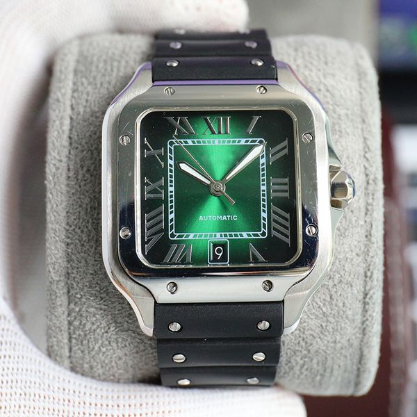 

Watch Designer Men's Luxury Watch 40mm High Quality Square Watch Automatic Mechanical Stainless Steel Sapphire Men's Watch Montre De Luxe Watch Gift 007