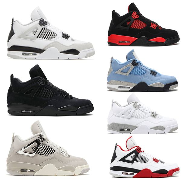 

Best Quality Red Cement Basketball Shoes for Men Red Thunder Military Black Cat University Blue Seafoam Midnight Navy Fire Dupes Mens Sneakers