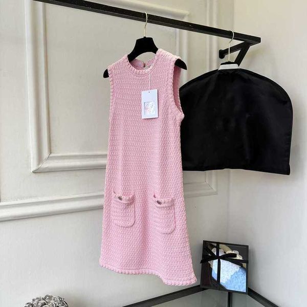 

Urban Sexy Dresses Chan spring summer dresses for women OOTD sexy dinner dress ladies classic designer fashion top-grade knitting skirt birthday gift V1M3, Logo-chan