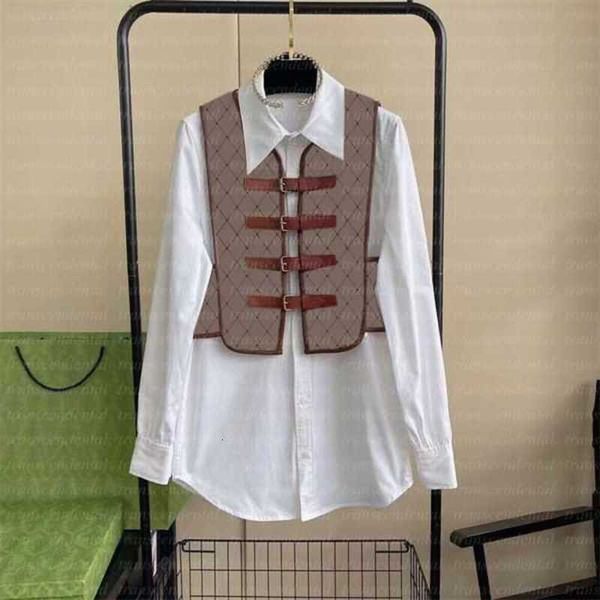 

Women's Blouses Shirts Women Jacquard Letters Knight Vests For Lady Sleeveless Jackets Fashion Vest Coats 2LTP, Khaki