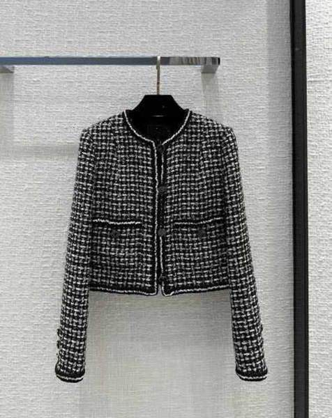 

jackets womens women vintage designer tweed blazer jacket coat female milan runway dress causal long sleeve tops clothing suit 9PCG
