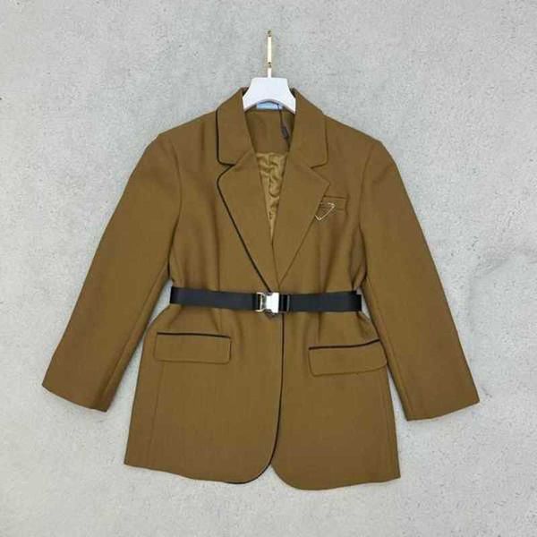 

Suits Women' Blazers Women Casual Style With Belt Corset Lady Slim Dress Fashion Jackets Pocket Outwear Warm Coats -L mens womens suitable clothing Clothing UUI3