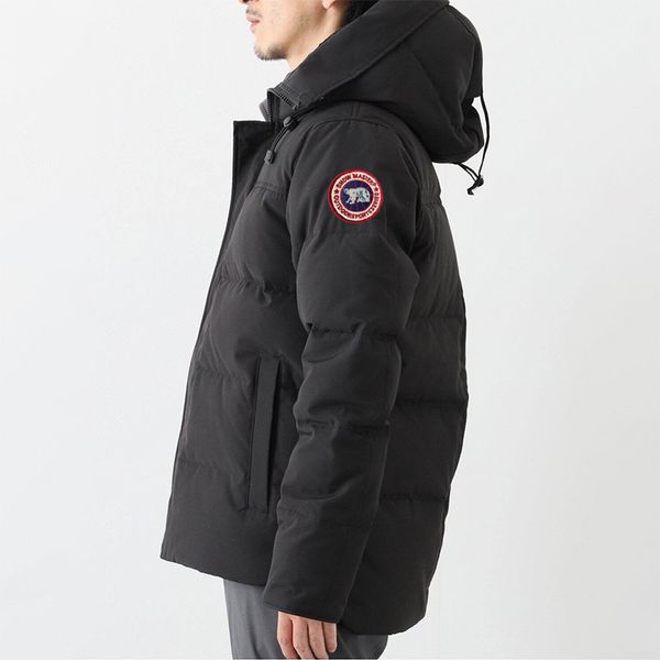 

Parka Black Label Men Outerwear Plus Size Outerwear Coats, Black-red label