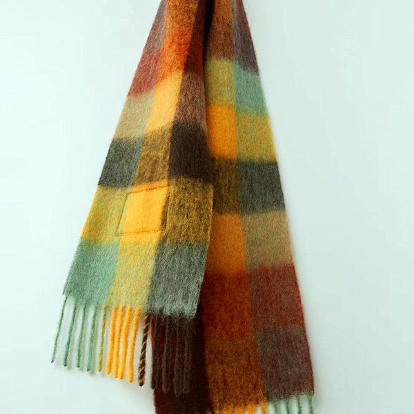 

Ac Studios Winter Shawls Warm Wraps Lady Pashmina Pure Blanket Cashmere Scarf Neck Headband Stole scarf A