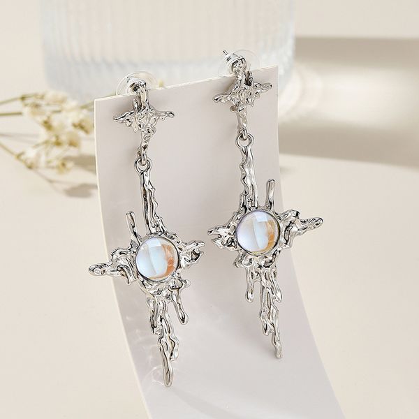 

MoonRiverJewel Designer Jewelry Fashion moonstone Earrings High-quality
