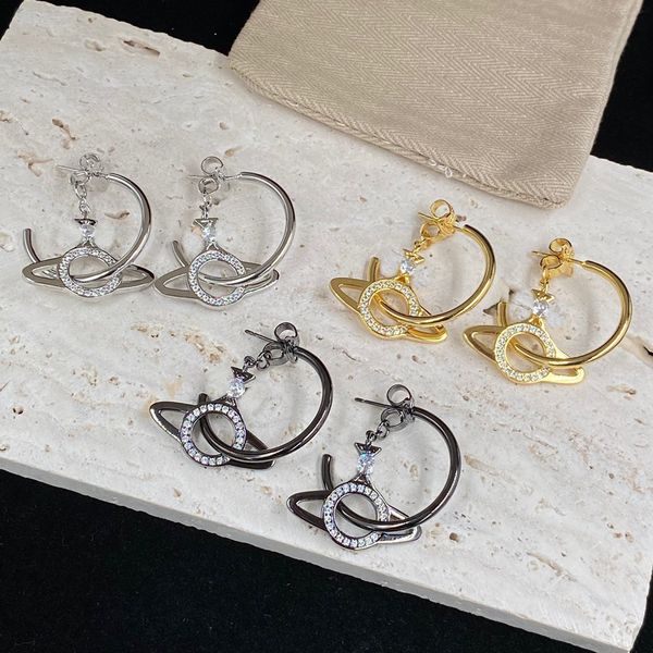 

designer earrings Cross shaped earrings Ball jewelry High Quality (no box)-A1
