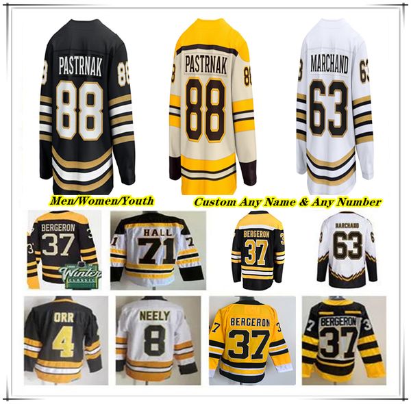 

Boston Centennial Hockey Jersey David Pastrnak Patrice Bergeron Brad Marchand Pavel Zacha Hampus Lindholm Charlie McAvoy Jake DeBrusk Milan Lucic Linus Ullmark, Orange