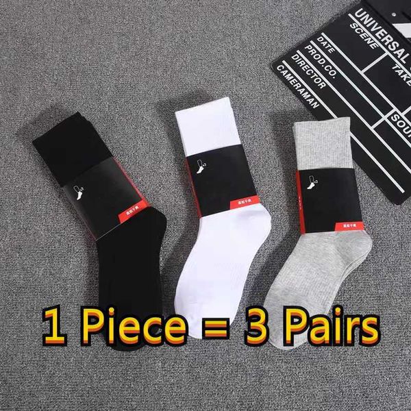 

cotton mens socks women men all-match classic ankle hook breathable black and white mixing football basketball sports sock vbhy