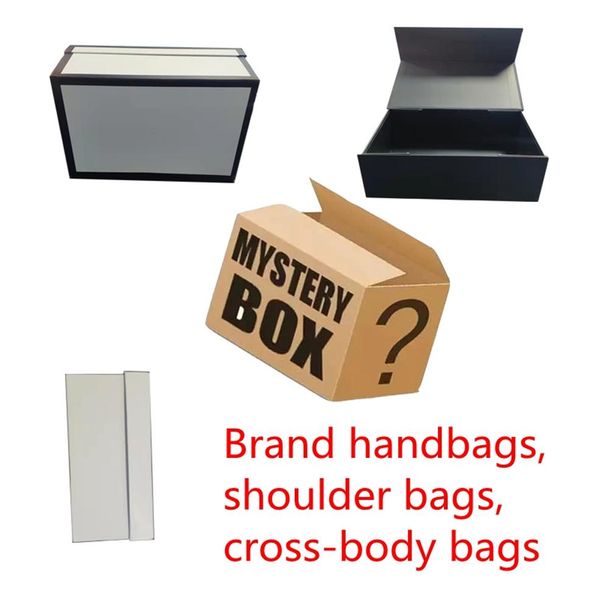 

lucky mystery box luxurys designers bags genuine leather open random boxes wallets handbag crossbody shouder bag for mens and wome288u