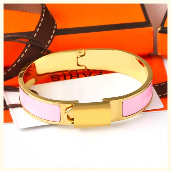 

h bracelet lock chunky silver bangle memorial bracelets stainless steel braclets wickelarmband openable bangles white braclet pulsera plata, Black