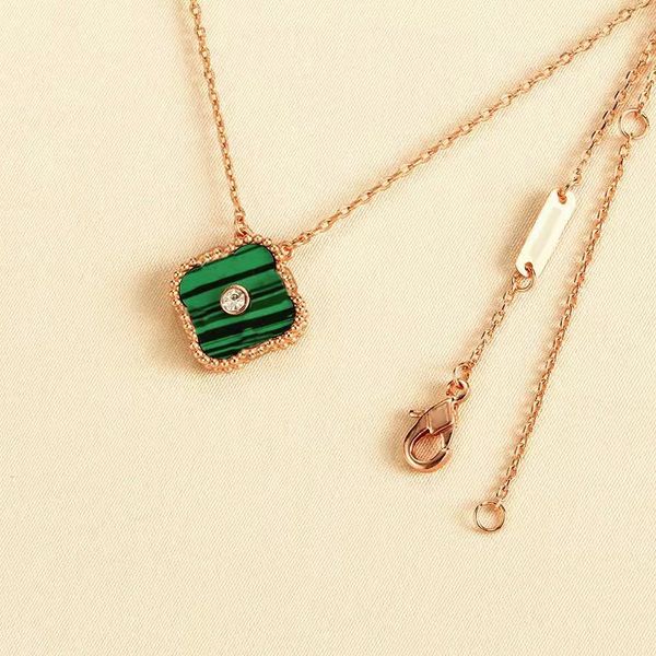 

designer jewelry necklace pendant luxury designer necklaces inlaid with natural agate white shell material non allergic sweat resistant and, Silver