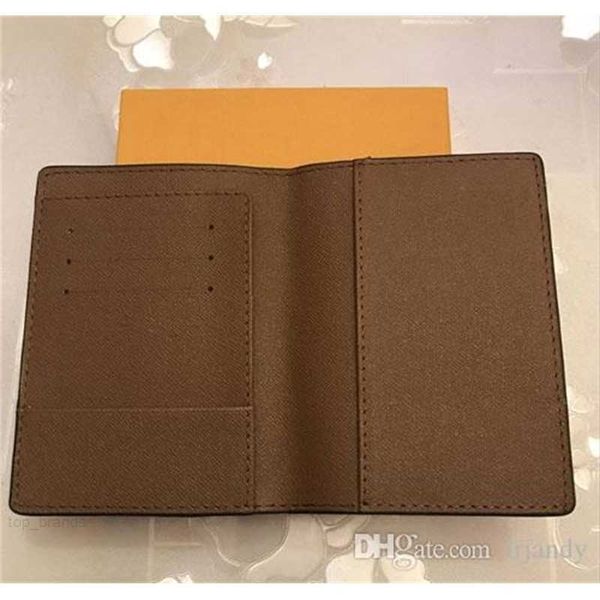 

luxury designer brand women wallets leather passport cover brand credt card holder men business passport holder wallet carteira masculina ca, Brown;gray