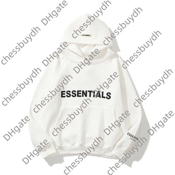 

sweatshirts men's ess luxury jackets hoodies men women essentials chest letter sweater sportswear hooded casual pullover couple sweats, Black;brown