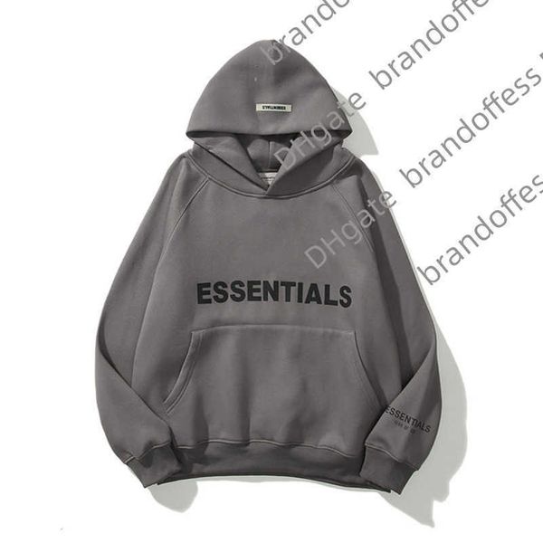 

luxury men's ess sweatshirts jackets hoodies men women letter essentials pullover hoodie hooded hip hop loose sweater casual sweatshir, Black;brown