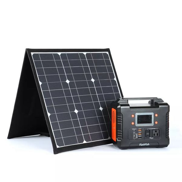 

full set portable complete solar energy system camping lamp light power mini generator solar energy kit