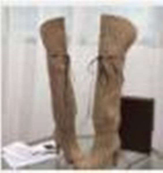 

women's boots designer red beige canvas over the knee boot's zipper laces casual shoes fashion high heel women luxury sneakers big, Black