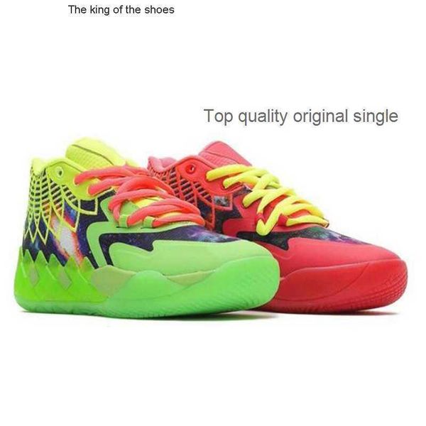 

2023mb.01fashion mens lamelo ball mb01 jumpman basketball shoes rock ridge red blast queen city buzz city morty not from here luxury men wom, Black