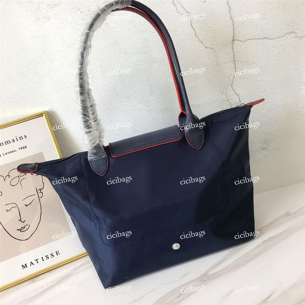 

womens handbags purses shopping large tote shoulder bag beach bags pochette nylon handbag oxford real leather foldable245t