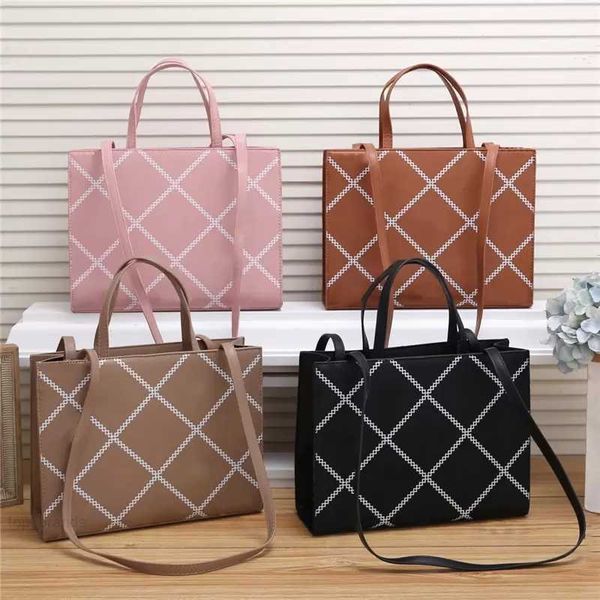 

designer tote handbag luxury shopping bags women leather shoulder bag leather lady fashion handbags business totes purse messenger bag case
