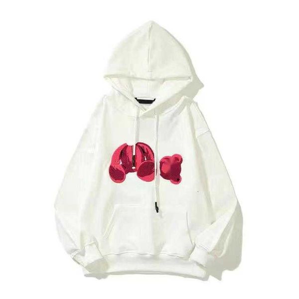 

2022 angel mens womens designers hoodies fashion man long sleeve bear hoodie clothing sweaters hip hop palms palmangel city clothes sweatshi, Black