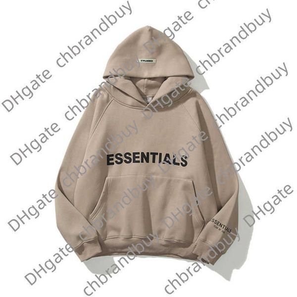 

ess luxury sweatshirts men's jackets hoodies men women letter essentials pullover hoodie hooded hip hop loose sweater casual sweatshir, Black;brown