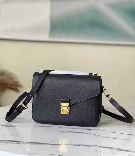 

2023 luxury designers embossing flower bag women handbag messenger genuine leather metis elegant womens shoulder crossbody bags m40780 case