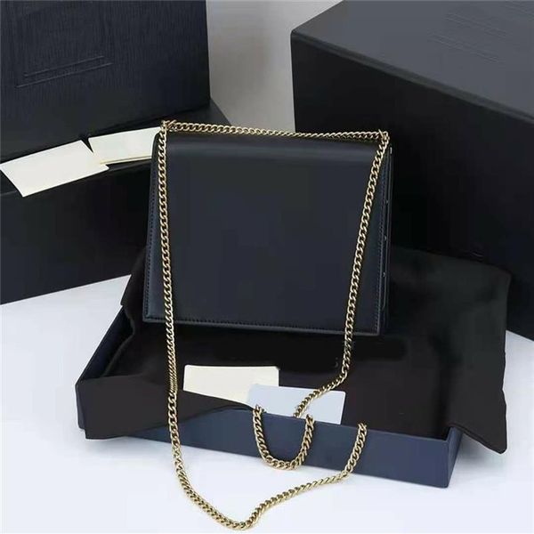 

latest designer calf leather gold chains cassandra shoulder bags heavy hardware letters spiral buckle cross body bag y clip lock f257a