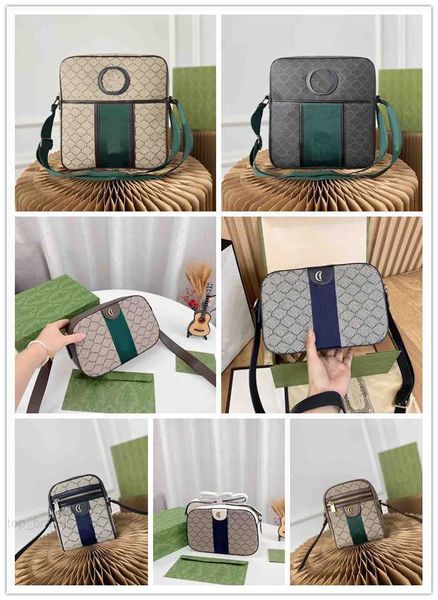 

luxury women's messenger bag purse designer ophidia mini cross body single-shoulder bags green shoulder straps g classic handbag retro