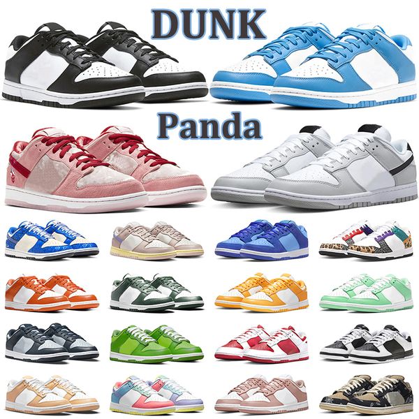 

men women running shoes low panda valentine safari green glow court purple mens trainer sneakers size 36-45