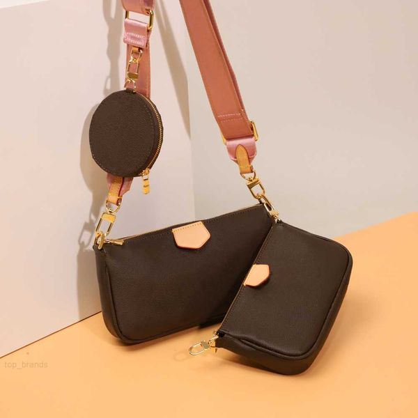 

vintage women cross body luxurys designers classic bag three pieces in one fashion design coin purse ladies 3pcs crossbody bags brand case