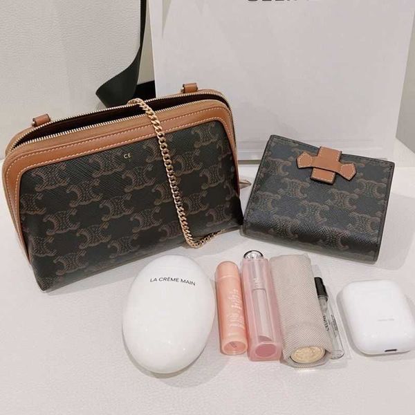 

women's luxury designer bags shoulder bag crossbody bags tote 2023 new fashion texture leather chain strap mini makeup bag factory dire