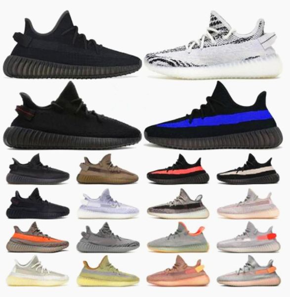

2023 yeeziness v2 mx boosts 35 turtle yezziness 2023 running blue shoes for reflective men women salt rock slate zebra oreo dazzling dove br, Black