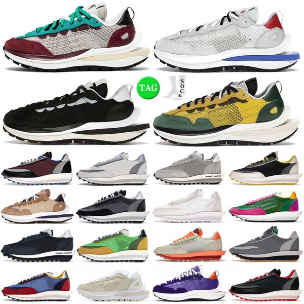 

sacis vaporwaffle waffle shoes fragment undercover black white nylon royal fuchsia villain red tour yellow pale ldwaffle 2.0 women trainers