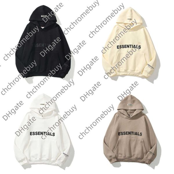 

ess men's luxury sweatshirts jackets hoodies men women letter essentials pullover hoodie hooded hip hop loose sweater casual sweatshir, Black;brown