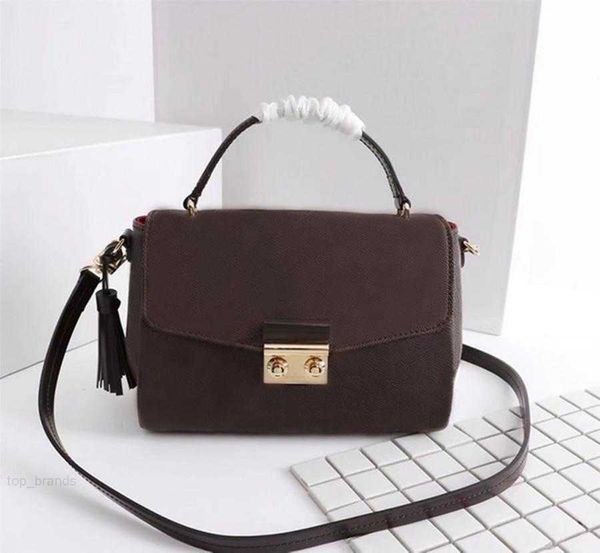 

2023 women designers handbag tassel messenger bag crossbody purse genuine leather croisette elegant shoulder designer bags backpack n41581 c