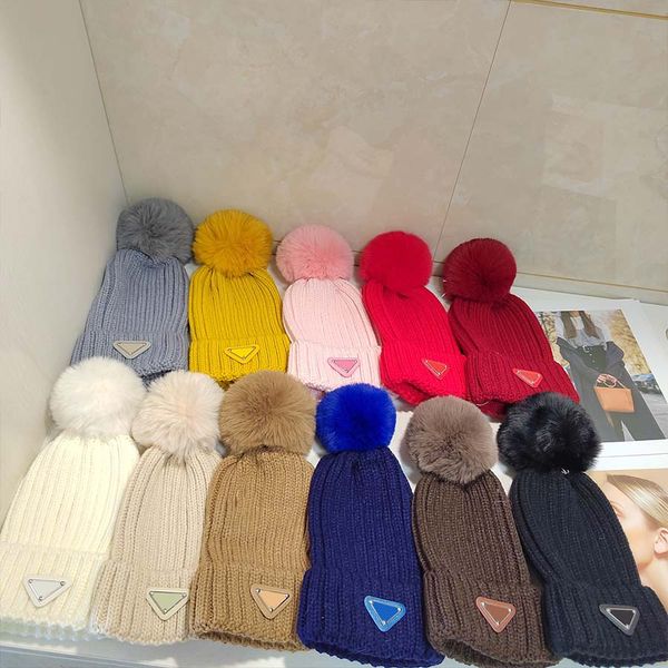 

designer knitted hat beanie cap skull caps design for man woman winter hats available in 11 solid color, Blue;gray