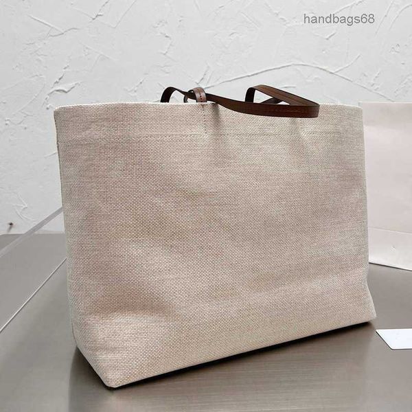 

large capacity canvas shopping bag tote bag clutch women handbag plain letter printing internal zipper long shoulder strap handbags68
