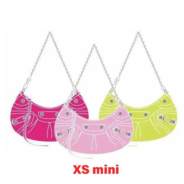 

women lady cagole motorcycle shoulder bags luxury designers genuine leather crossbody purse pochette fashion crocodile208a