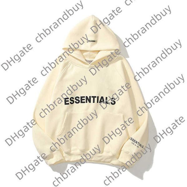 

ess men's sweatshirts luxury jackets hoodies men women letter essentials pullover hoodie hooded hip hop loose sweater casual sweatshir, Black;brown