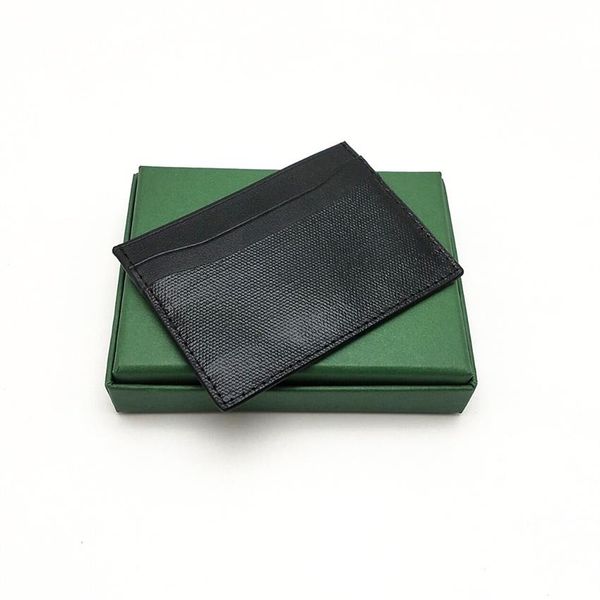 

men women credit card holder classic mini bank card holder small slim wallet wtih box264n, Brown;gray