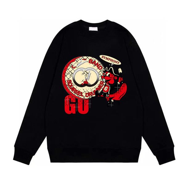 

mens hoodie fashion men designer hoody streetwear sweater man women hoodies skateboards pullover casual sweatshirt clothes, Black