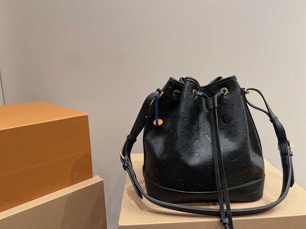 

m45256 m45306 designer luxury original shoulder bags fashion handbags purses neonoe mm bucket bag women men classic genuine leather black ca