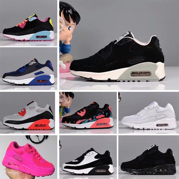 

new kids sneakers shoes children sports trainers infant girls boys running shoes size 28-35271s, Black