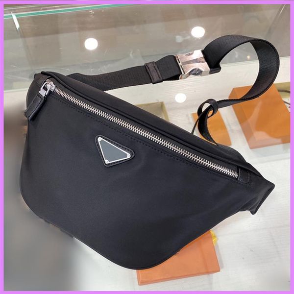 

women mens pocket bag designer bags chest pack nylon waterproof handbags lady outdoor casual bag with box d218201f239j