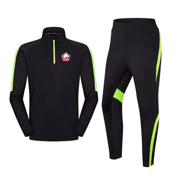 

20-21 lille osc kids training tracksuit winter long sleeve soccer sportwear football sets children sport287y