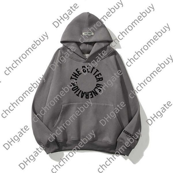 

essentials men's luxury sweatshirts jackets hoodies ess men women letter pullover hooded street hip hop sweatshirt sweater hoodie casua, Black;brown
