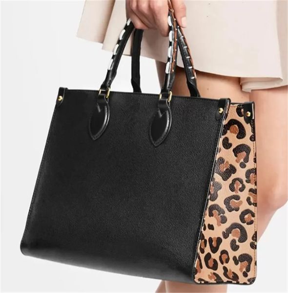 

2023designer bags women handbags monograms onthego gm mm genuine leather louiseitys handbag viutonity purse tote bag shoulder cross body fem