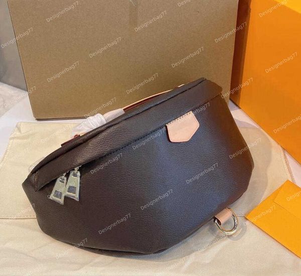 

designers waist bags cross body handbag famous brown bumbag fashion shoulder bag bum fanny pack purse m43644